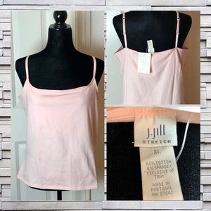 Past Season wTags J.Jill Cotton Cami wShelf Bra XL